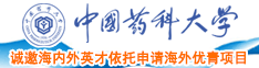 大骚逼视频中国药科大学诚邀海内外英才依托申请海外优青项目